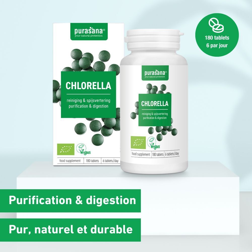 purasana Chlorella 500 mg Bio