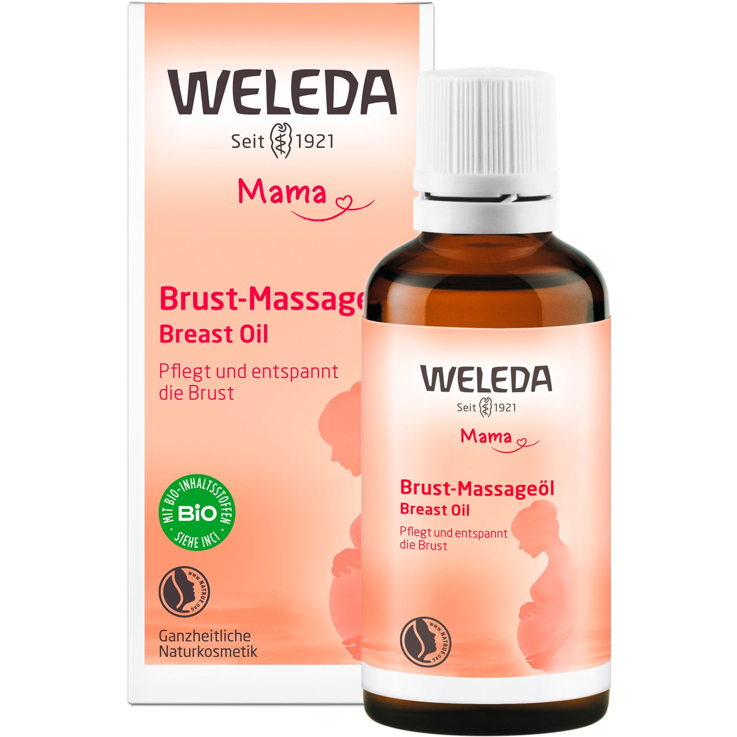 Huile de massage pour la poitrine